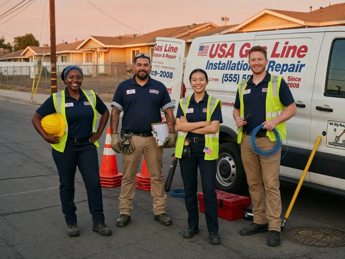 Gas Line Installation company in Bow, WA